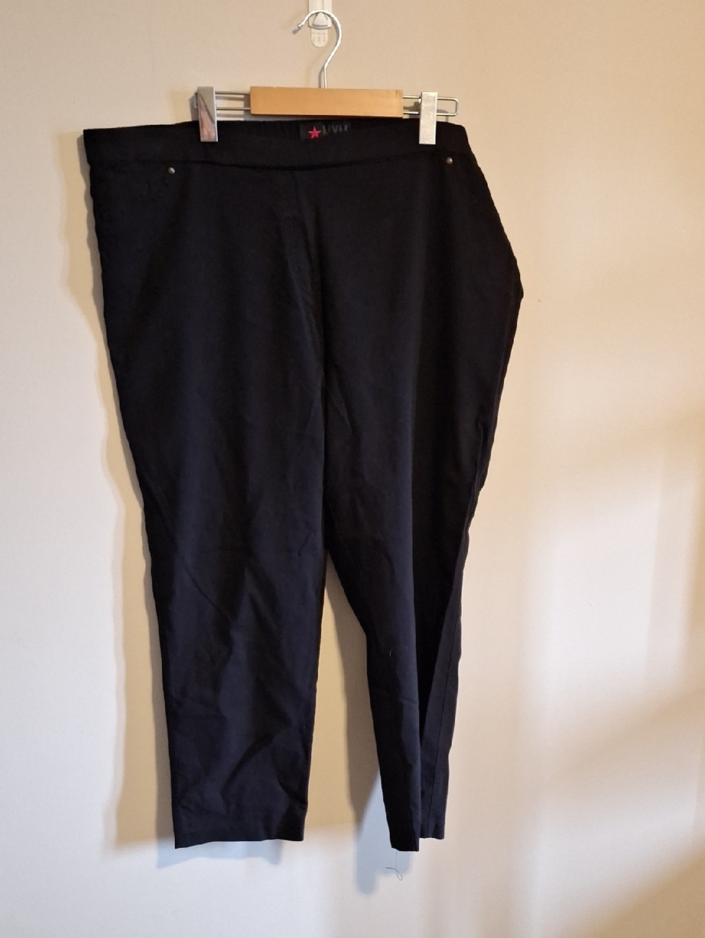 MXM Black Straight Leg Pants